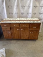 Garage cabinet bank