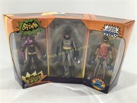 New DC Comics Batman, Robin, & Batgirl Figurines
