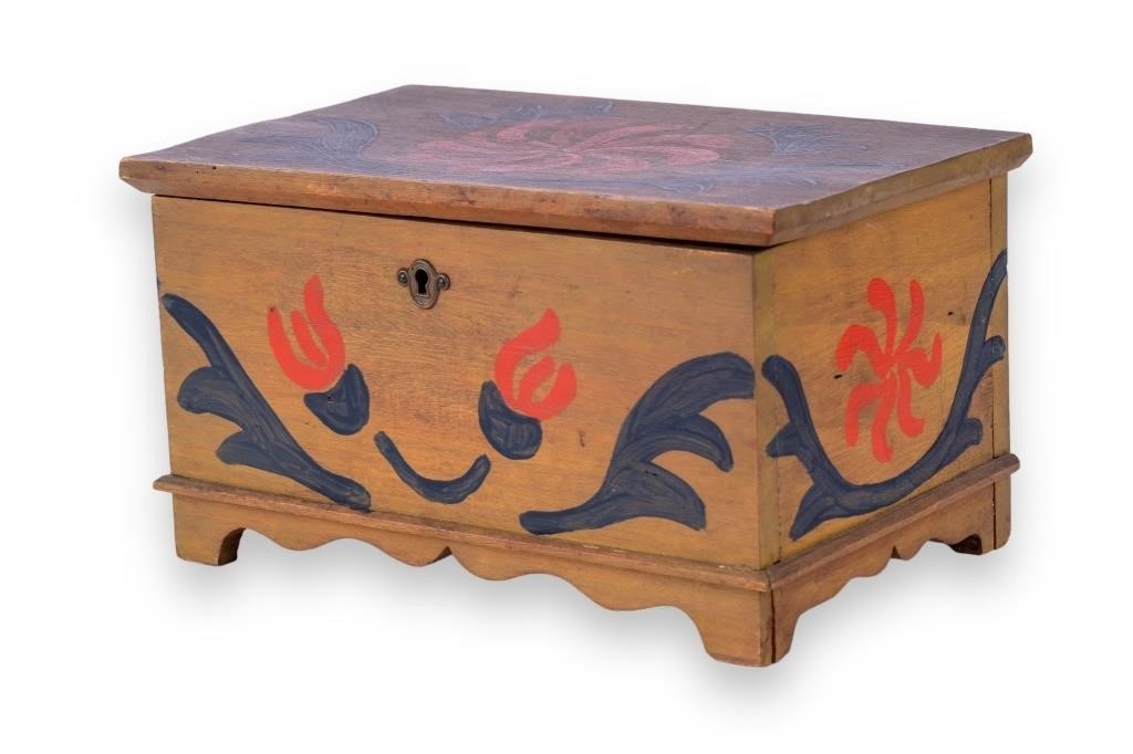 Small Painted Chest