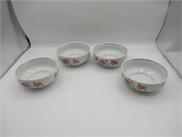 SET OF 4 GERMAN DEMOCRATIC REPUBLIC BOWLS