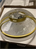 LED Round Decorative Fan/Light x 2