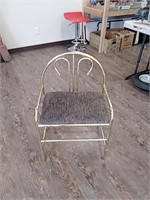 Small metal chair