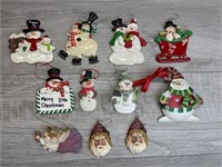 ASSORTED CHRISTMAS ORNAMENTS