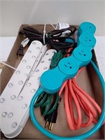 Group of power strips/ extension cords / LED