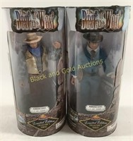 (2) New "The Best of The West" Collectable Figures
