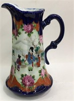 Nipoon Hand Painted Porcelain Pitcher