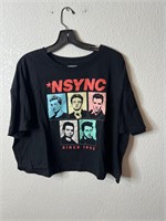 NSync Band Cropped Shirt