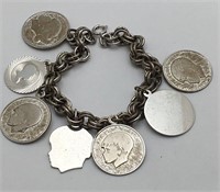 Sterling Silver Charm Bracelet