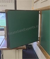 Swing out chalk boards.