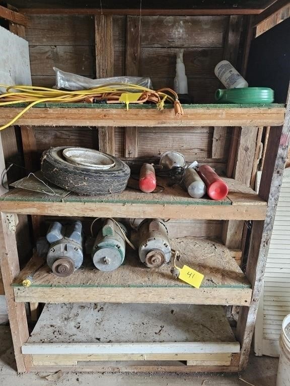 Contents of shells old Motors fire extinguishers