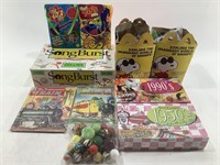 Assortment of Older Toys, Books, & Candy