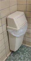 Wall mounted Trash can.