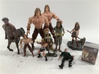 (10) XENA Warrior Princess Figurines & Cards