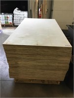 4' x 8' x 1" Birch Plywood x 35 Sheets