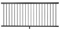 10' x 42" Black Aluminum Level Rail Kit x 5