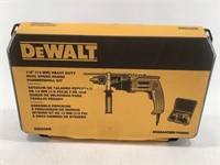 New DeWALT 1/2" Heavy Duty Dual Speed HammerDrill