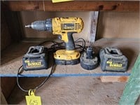 Dewalt drill with charger
