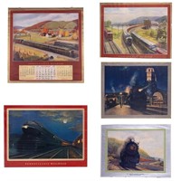 Railroad Calendars and Posters
