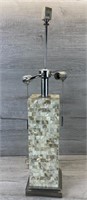 PIER 1 IMPORTS MOTHER OF PEARL TABLE LAMP