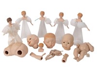 Porcelain Dress Model Dolls & Other Doll Parts