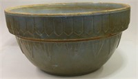 Blue Stoneware Mixing Bowl