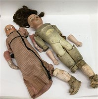 Group Of Dolls & Parts