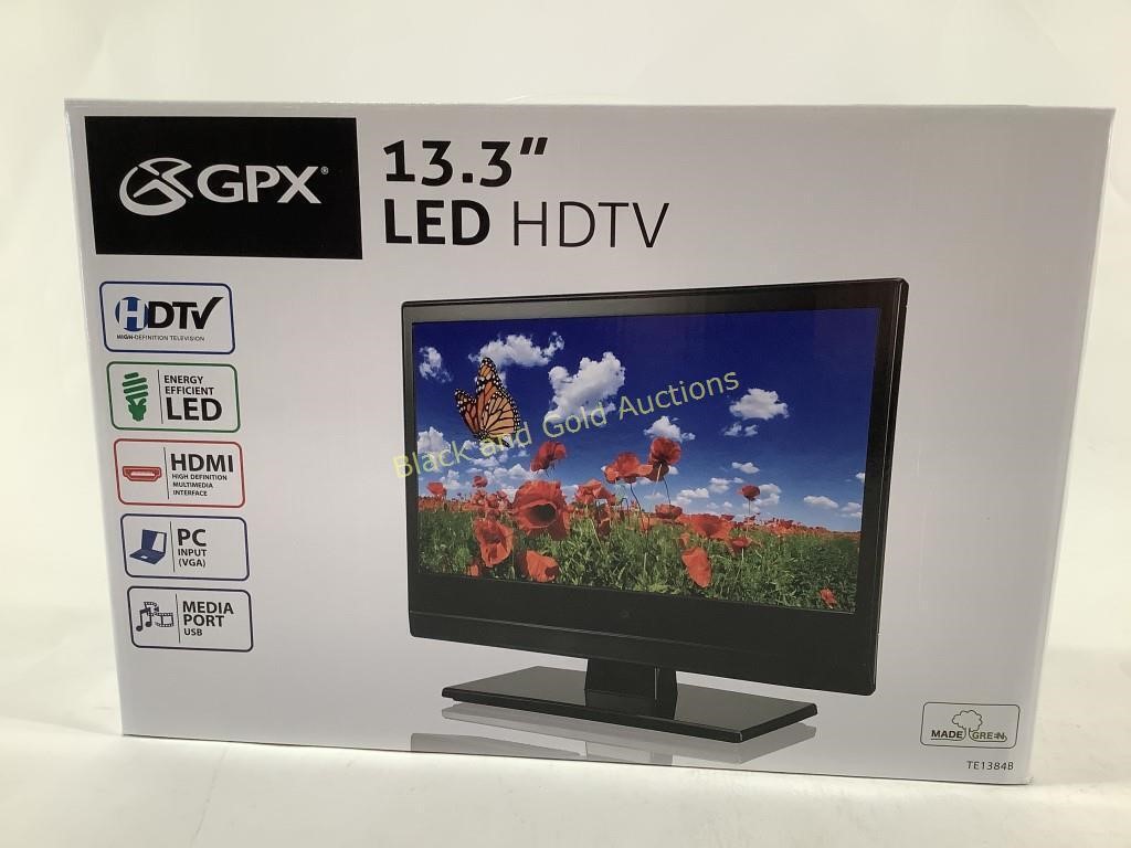 New GPX 13.3" LED HDTV Television
