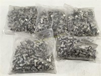 (5) New Bags of 90 Degree F-Type Coax Connectors