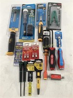 Assortment of New Tools