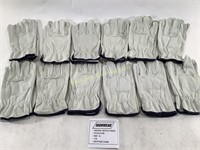 (12) New Pairs of IRONWEAR Buffulo Grain Gloves