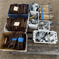 Pallet Lot - Concrete Materials and Wood Stakes