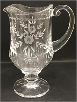 Gorham Chantilly Collection Crystal Pitcher