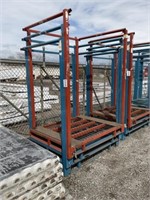 48"W x 62"D x 80"T Steel Racks x3