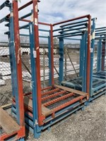 48"W x 62"D x 80"T Steel Racks x3