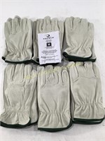 (6) New Pairs of RADIANS Pigskin Work Gloves