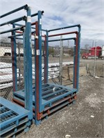 48"W x 62"D x 80"T Steel Racks x3