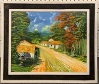 J. Zelya '79 Oil On Canvas  Landscape