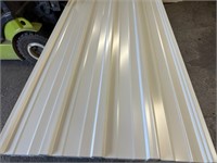 12' White Metal Roofing / Siding x 600LF