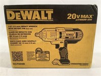 New DeWALT 20V Max Lithium-Ion 1/2" Impact Wrench