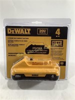 New DeWALT 20V Lithium-Ion Compact Battery