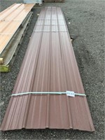 2pcs. of Brown Steel Siding/Roofing