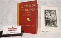 "RED MEN ON THE BIGHORN" BY HAYNE HC BOOK