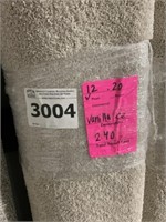 12'x20' Plush Carpet x240 sq ft -Vanilla Ice