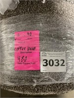 12'x40' Plush Carpet x480 sq ft -Coffee Bean