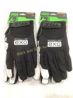 (2) New Pairs of IRONCLAD EXO Work Gloves Small