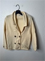 Vintage Knit Femme Sweater Jacket