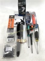 Assortment of New Tools Drivers, Lamps, & More