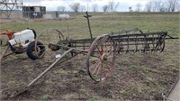 John Deere Steel Wheeled Side Rake