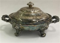 Silver Plate Covered Tureen