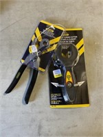 Revolving Punch & Tubing Cutter x 2Pcs